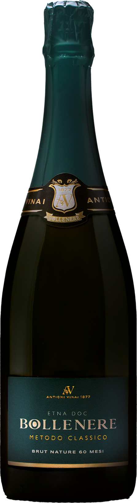 Etna DOC Metodo Classico Millesimanto Brut Nature 60 Mesi Bollenere