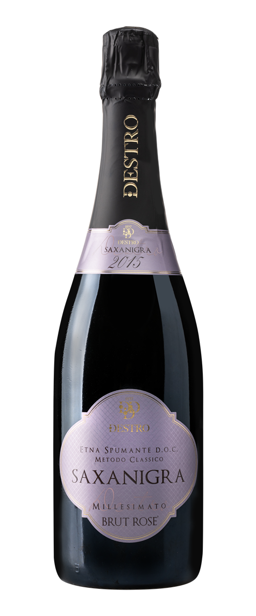 Spumante Etna DOC Brut Rosè Saxanigra